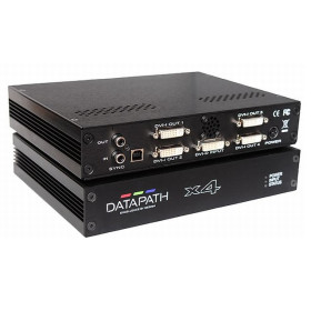 DECOUPE D'IMAGE DVI 1 ENTREE 4 SORTIES X4 DATAPATH - OCCASION