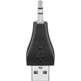ADAPTATEUR USB 2.0 MALE TYPE A  JACK 3.5 STEREO MALE (80x120)