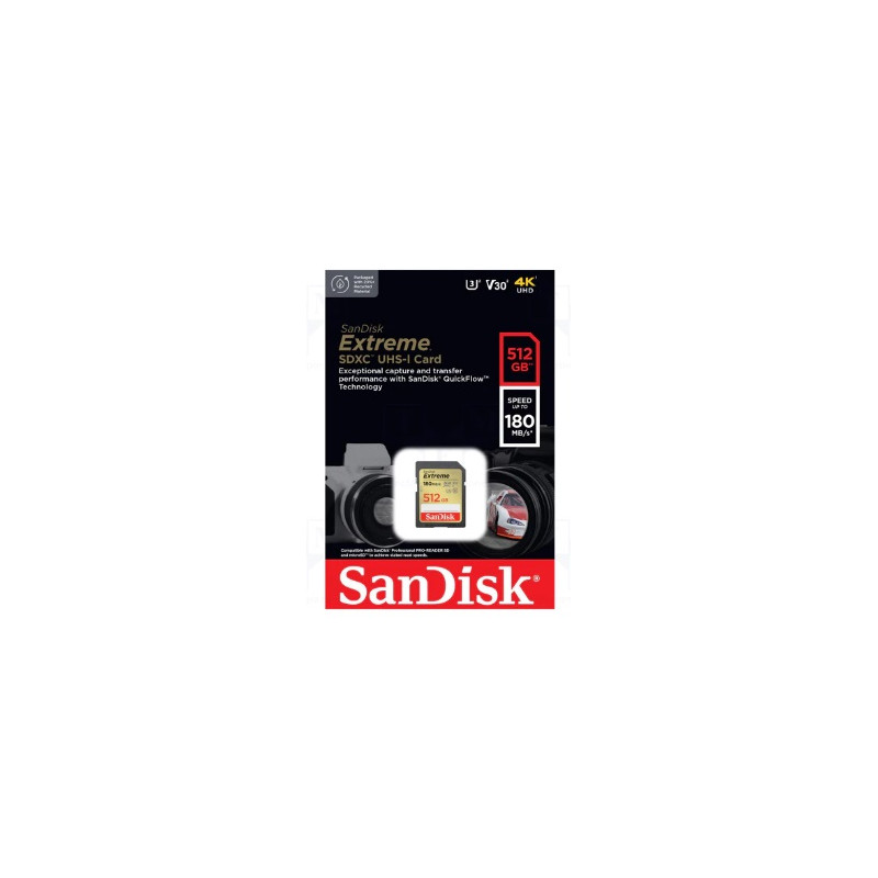 CARTE MEMOIRE SDXC 512GB SANDISK