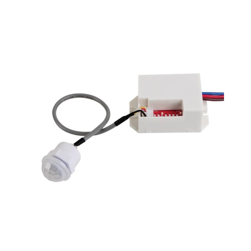 MINI DETECTEUR DE MOUVEMENTS PIR - A ENCASTRER 230 VCA PEREL