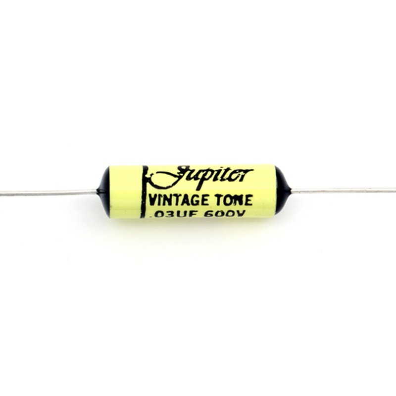 JUPITER® YELLOW CONDENSATEUR VINTAGE 1960's 600V 0.03uf