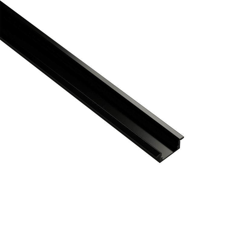 PROFILE ALUMINIUM NOIR A ENCASTRER 8.5x23MM LONGUEUR 2M