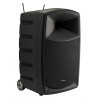 ENCEINTE PORTATIVE -F8- SUR BATTERIE 250W +MIXER +2 MICROS +BT AUDIOPHONY