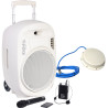 SYSTEME DE SONORISATION PORTABLE AUTONOME 12"/700W SPECIAL PISCINE IBIZA