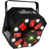 EFFET 5 LED RGBWA DE 3W + STROBE + LASER CHAUVET