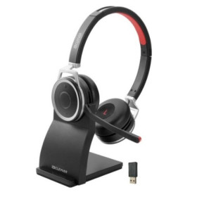 CASQUE PC SANS FIL DUO BLUETOOTH AVEC BASE DE CHARGE CLEYVER