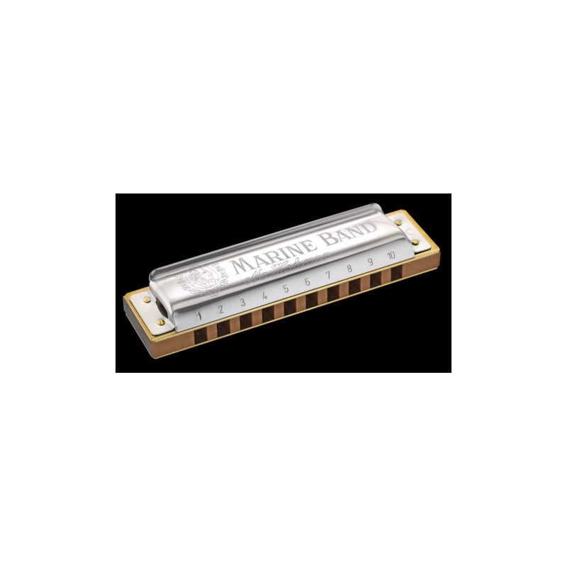 HARMONICA DIATONIQUE MARINE BAND 1896 10 TROUS TONALITE F HOHNER