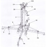 ROULETTE PIVOTANTE ROU125B POUR ALT600 ASD NOMENCLATURE N°11