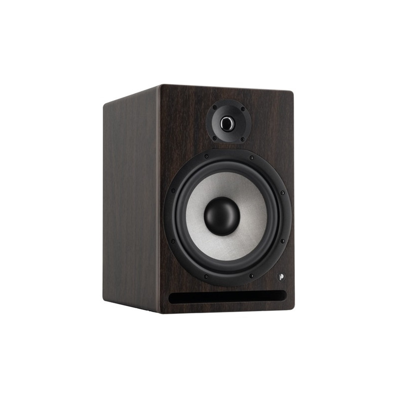 ENCEINTE MONITORING 8'' 100+40 W BI-AMPLIFIEE Couleur ROSEWOOD PRODIPE