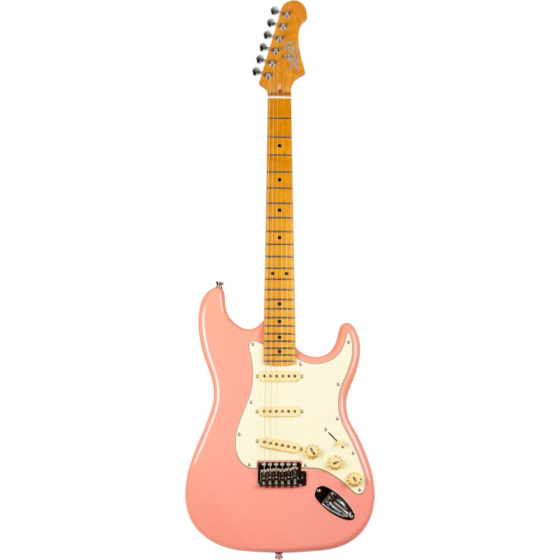 GUITARE JET GUITARS JS300 BURGUNDY PINK