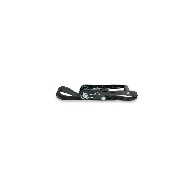 SANGLE NOIRE D'ARRIMAGE A CLIQUET 50 MM LG 8 M