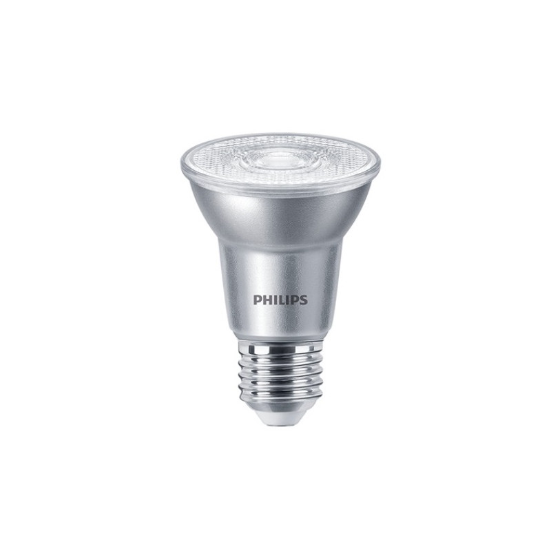 Lampe LED PAR20 6W E27 4000K 40° IRC80 540lm 25000H PHILIPS