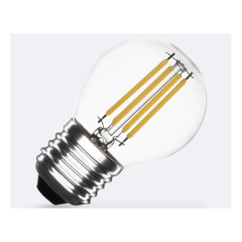 AMPOULE LED FILAMENT E27 4W 470 LM G45 BLANC CHAUD 2700K