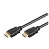 CORDON HDMI HAUTE VITESSE MALE/MALE 15 METRES NOIR GOOBAY - 60HZ