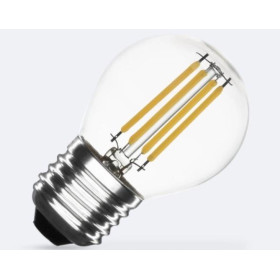 AMPOULE LED FILAMENT E27 4W 470 LM G45 BLANC CHAUD 2700K