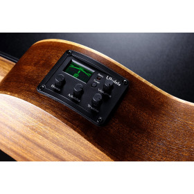 MINI BASSE FRETLESS ELECTRO ACOUSTIQUE LAG TKB150FCE