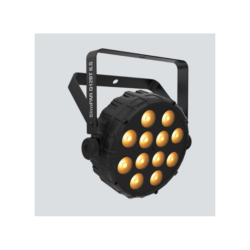 PROJECTEUR NOIR 12 LEDS 3.5W RGBA BT ILS CHAUVET