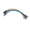 10 CABLES DE RACCORDEMENT 1 BROCHE MALE MALE 15 CM