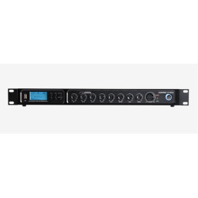 AMPLI MIXEUR 100V 120W USB TUNER FM BT DAB+ AUDIOPHONY