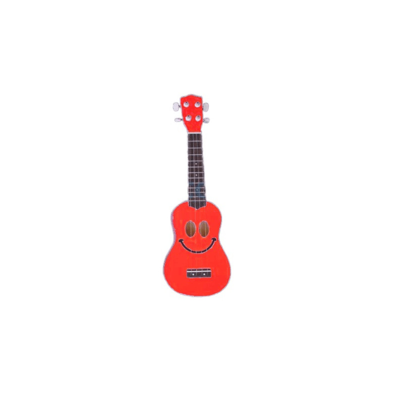 UKULELE SOPRANO ROUGE + HOUSSE - MAHALO