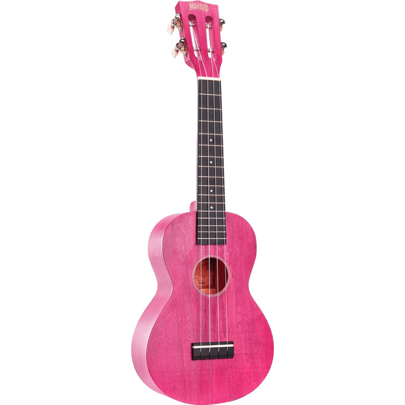 UKULELE CONCERT CHERRY RED + HOUSSE - MAHALO