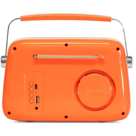 RADIO VINTAGE BT USB FM ORANGE MADISON