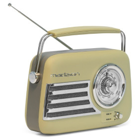 RADIO VINTAGE BT USB FM VERT OLIVE MADISON