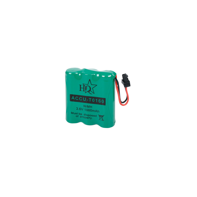 ACCU NIMH 3.6V 42 X 50 X 14 MM POUR TELEPHONE SANS FIL