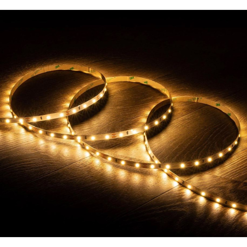 RUBAN LED 12V DC SMD2835 60LED 5 METRES BLANC CHAUD 2200K RUBAN LED 12V DC SMD2835 60LED 5 METRES BLANC CHAUD 2200K