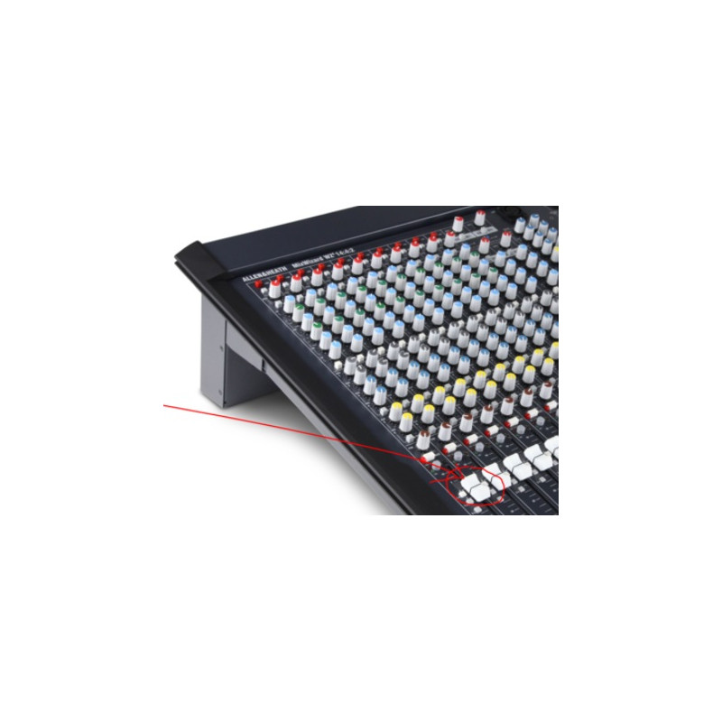 Bouton blanc pour fader volume sur une console WZ4 14 ALLEN & HEATH