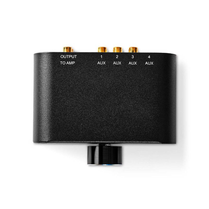 COMMUTATEUR AUDIO ANALOGIQUE STEREO LIGNE 3 IN / 1 OUT NEDIS