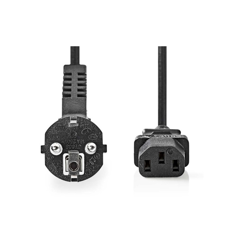 CORDON ALIMENTATION VDE MALE SCHUKO 2 METRES 3X1.5MM CORDON ALIMENTATION VDE MALE SCHUKO 2 METRES 3X1.5MM