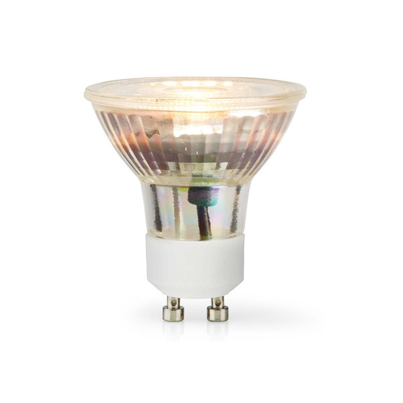 LAMPE LED4.5 W 345 lm 2700 K Variable Blanc Chaud Style rétro GU10 NEDIS LAMPE LED4.5 W 345 lm 2700 K Variable Blanc Chaud Style rétro GU10 NEDIS