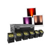 PACK PROJECTEURS BATTERIES DMX SANS FIL 6X15WRGBWA EVOLITE