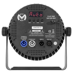 PROJECTEUR LED RGBWA+UV 18X12W 6-EN-1 MAC MAH