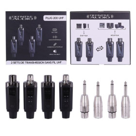 SYSTEME SANS FIL UHF 50MW POUR MICRO ET LINE DEFINITIVE AUDIO