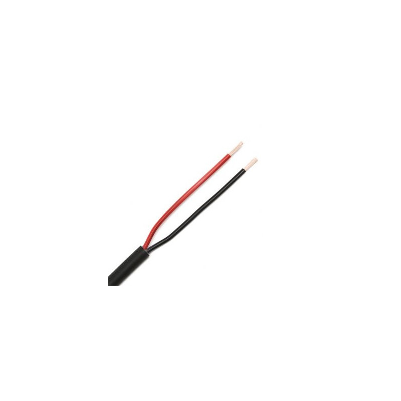 BOBINE 500 METRES CABLE HP ROND NOIR PVC 2X2.50mm² DIAMETRE 7,6mm BOBINE 500 METRES CABLE HP ROND NOIR PVC 2X2.50mm² DIAMETRE 7,6mm