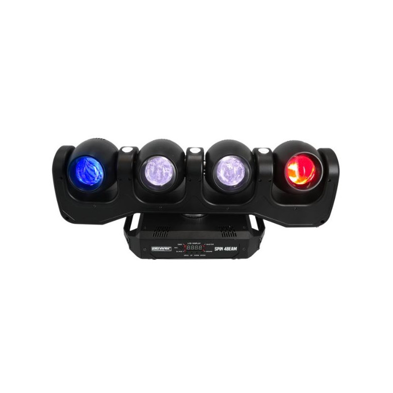 EFFET A LED 4 X 40W ROTATION INFINIE POWER LIGHTING