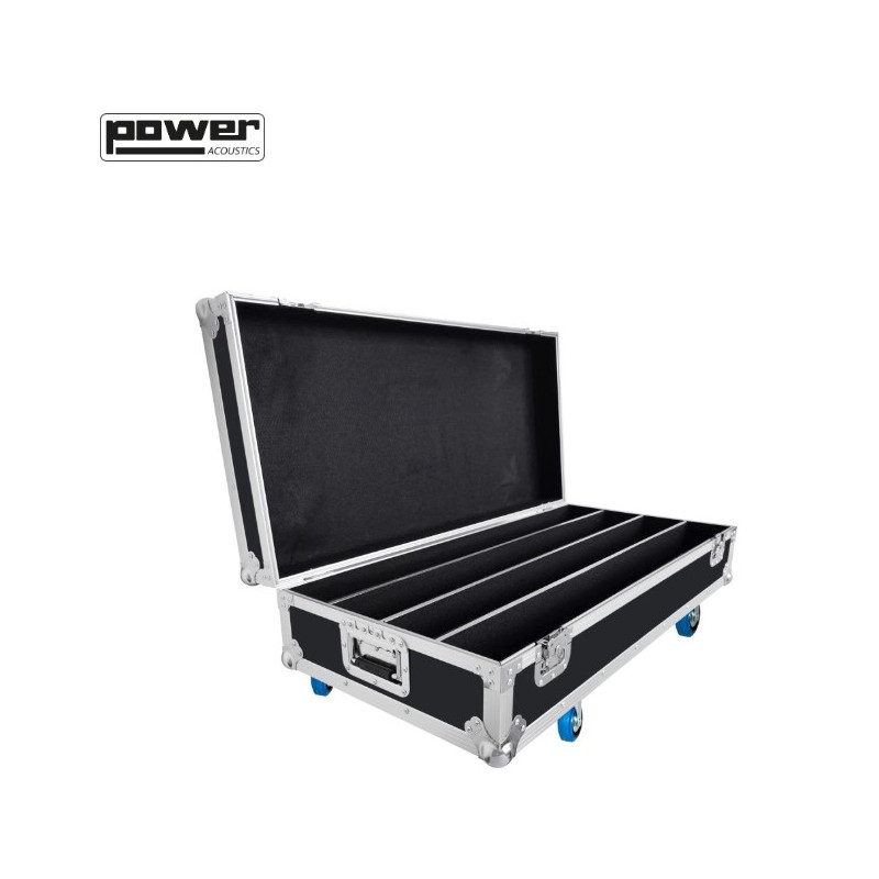 Flight-Case Pour 4 Barres A Leds