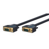 CORDON VGA MALE / VGA MALE 5 METRES CLICKTRONIC