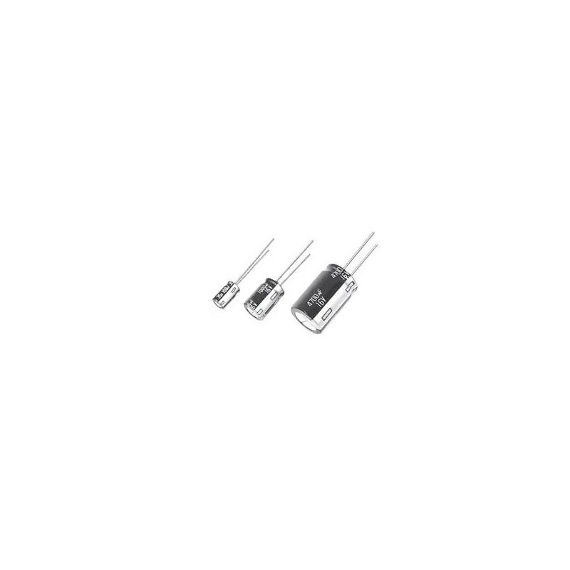 Condensateurs électrolytiques en aluminium - Fils radiaux  2200UF 6.3V