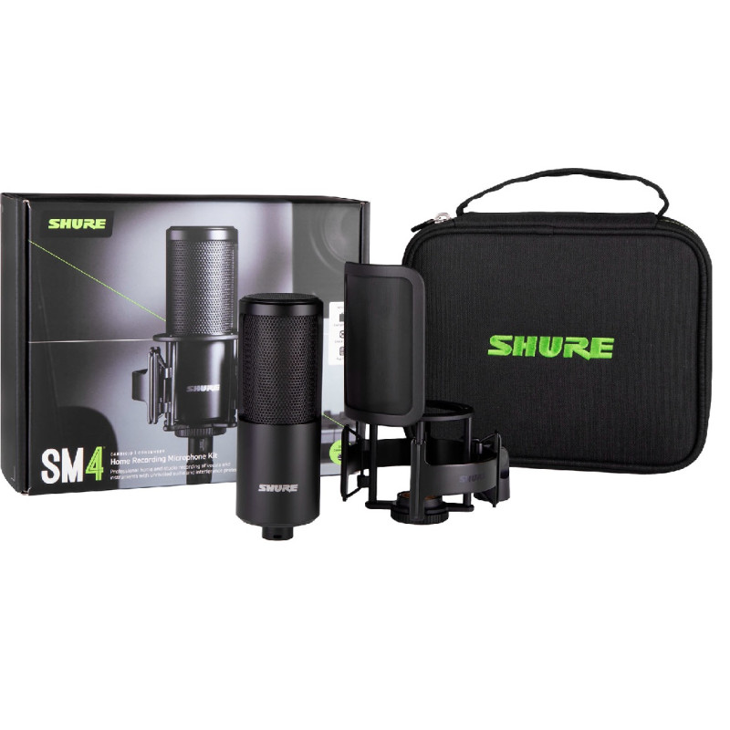 KIT MICRO STUDIO SM4 SHURE KIT MICRO STUDIO SM4 SHURE