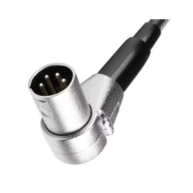 LAMPE LED COL DE CYGNE XLR COUDE 4 POINTS 4 LEDS 12/48 V