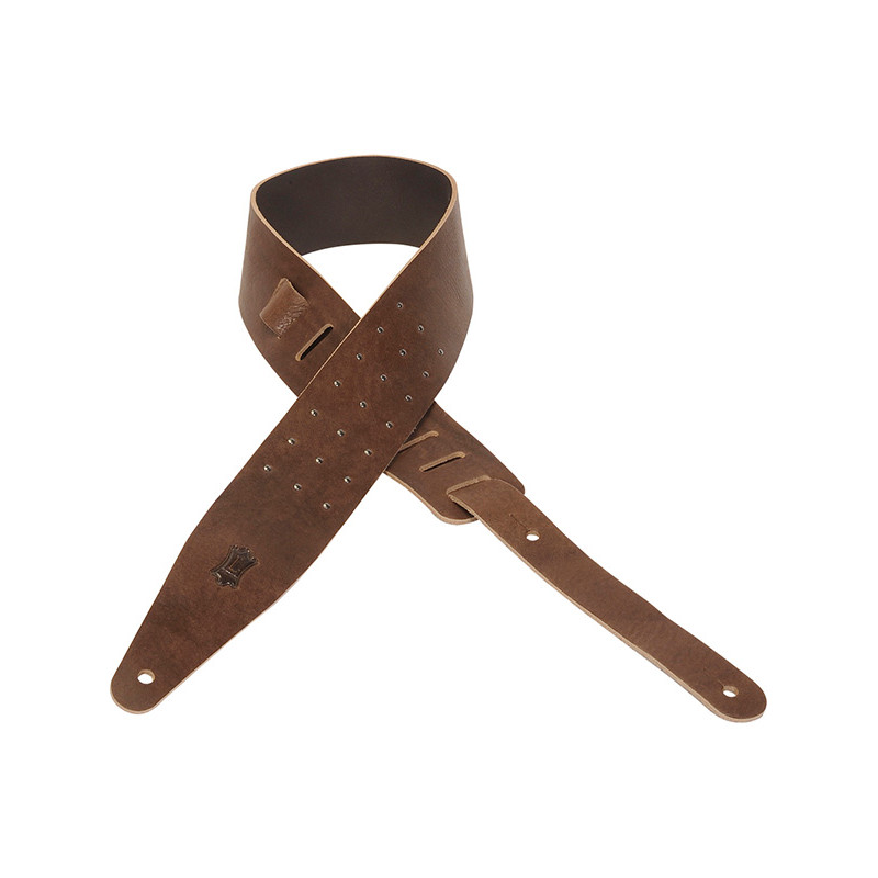 LEVYS CUIR AVEC GOUJONS EN MÉTAL SÉRIE ONYX BROWN LEVYS CUIR AVEC GOUJONS EN MÉTAL SÉRIE ONYX BROWN