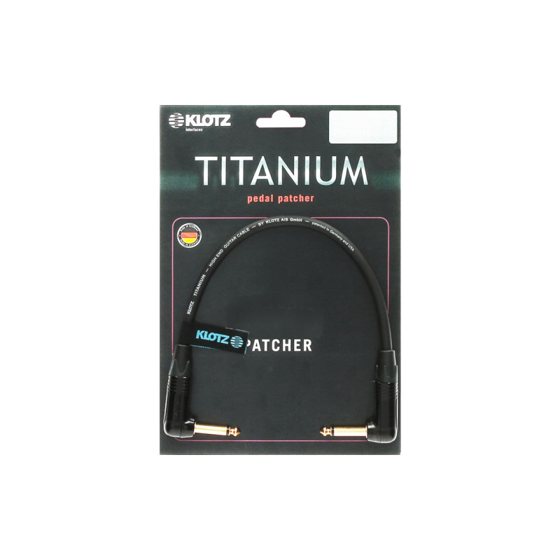 PATCHE GUITARE 20 CM KLOTZ SUPREME TITANIUM PATCHE GUITARE 20 CM KLOTZ SUPREME TITANIUM