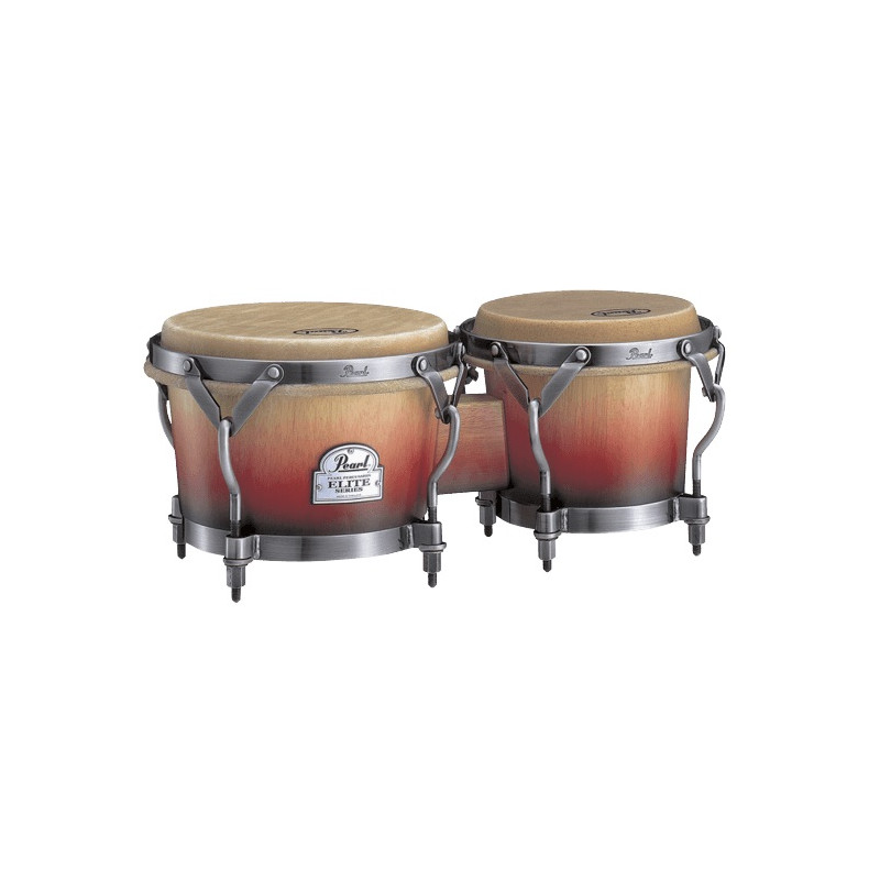 BONGOS PEARL FOLKLORIC ELITE 7" & 8.5" - CRIMSON SUNRISE BONGOS PEARL FOLKLORIC ELITE 7" & 8.5" - CRIMSON SUNRISE