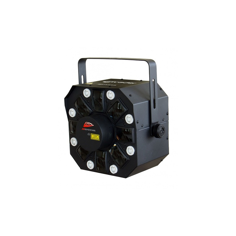EFFET LUMINEUX 3 EN 1 LED RGBAW + STROB + MULTIPOINT JB SYSTEM