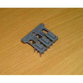 BOUTON MOULE PLASTIQUE GRIS PIONEER