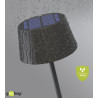 LAMPE DE TABLE LED SOLAIRE BLANC CHAUD NOIR GOOBAY