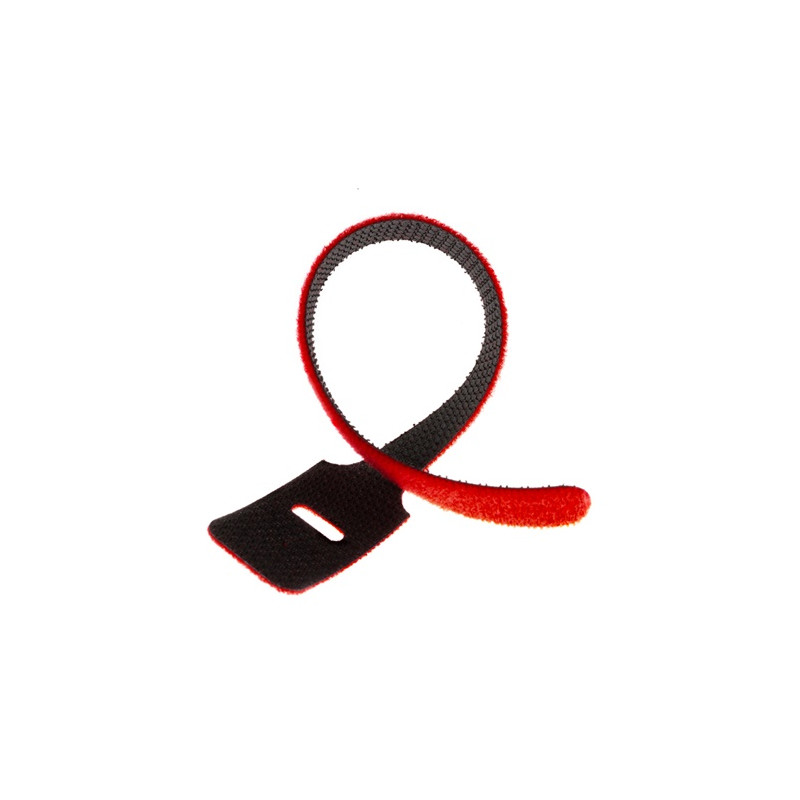 ATTACHE CABLE VELCRO 225X13MM ROUGE ATTACHE CABLE VELCRO 225X13MM ROUGE